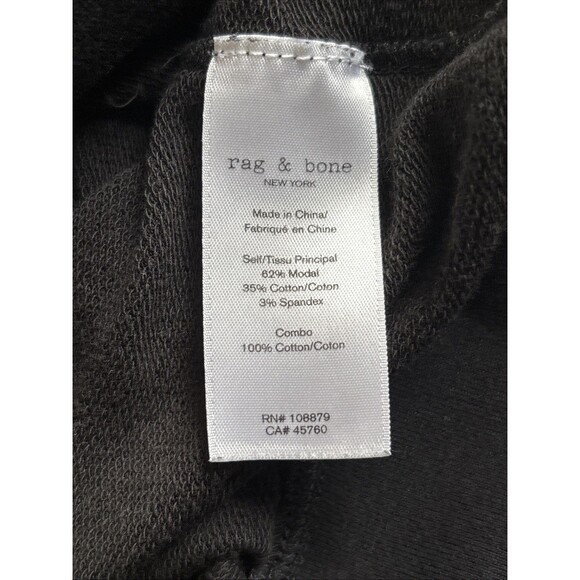 Rag & Bone V Neck Modal Oversized Sweatshirt Size XS - Picture 9 of 9